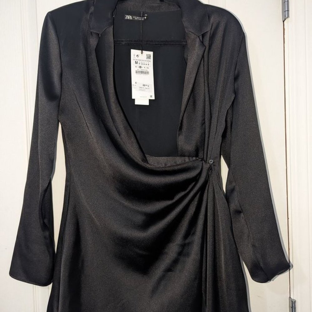 ZARA Double Breasted Blazer Dress